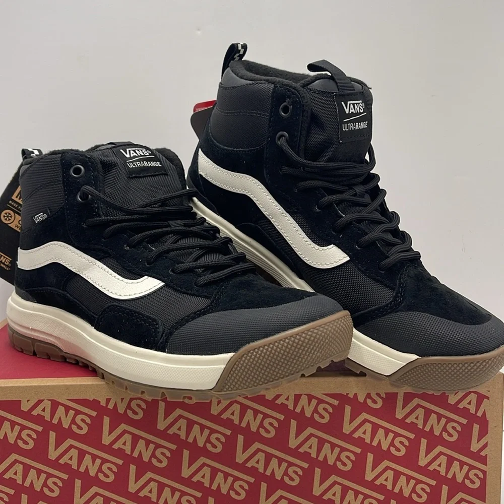 Vans Men’s Ultrarange Exo Black/Marshmallow VN0A5KS5BPO Boots MTE Cold Weather